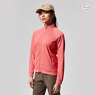 ADISI 女UPF50+印花抑菌防曬外套AJ2211036 (S-2XL) / 吸濕排汗 彈性 抗紫外線 大和抗菌 防臭加工 抗UV 2XL 貝殼粉