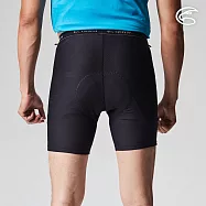 ADISI 男自行車專用內褲AUP2292078 (S-3XL)|彈性 快乾 透氣 吸濕排汗 抗紫外線 防曬 抗UV 內著 單車內褲 XL 黑色