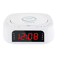 【Abee 快譯通】藍牙無線充電立體聲音響 CD62(白色)