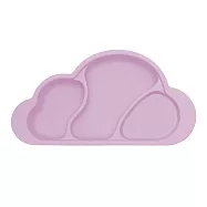 韓國【Mother&rsquo;s Corn】雲朵分隔矽膠餐盤(薰衣草紫)
