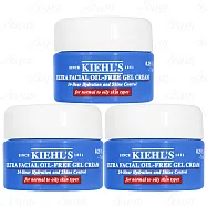 【即期良品】Kiehl’s 契爾氏 冰河醣蛋白吸油水感凝凍 豪華試用品(7ml)*3(公司貨)