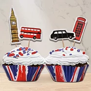 《Premier》裝飾+馬芬蛋糕紙模組(英國風情) | 點心烤模