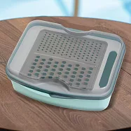 《Premier》收納盒+2in1起司檸檬刨刀 | 起司檸檬皮刨刀 乳酪刨屑 料理刨絲器 刨絲刀 切絲器