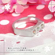 【伊飾童話】追光拱門*霧金屬戒指 16號