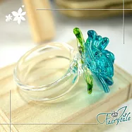 【伊飾童話】真情凡爾賽*光透玫瑰戒指 6號