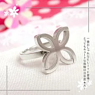 【伊飾童話】永恆預言*鈦鋼幸運草戒指 7號