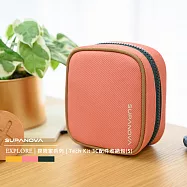 SUPANOVA EXPLORER 探險家系列- Tech Kit 3C 收納包(小) 茱萸粉