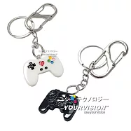 小食玩 仿真PS 遊戲手把鑰匙圈+兩用雙向S掛勾(贈收納盒)_ 黑色