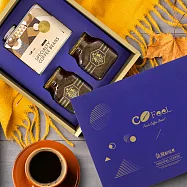 CoFeel 凱飛鮮烘豆極品咖啡豆氣閥式豆罐裝半磅+泉發蜂蜜250g 2罐(啡嚐親蜜禮盒/咖啡禮盒/蜂蜜禮盒) 耶加雪菲G1
