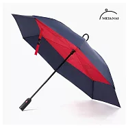 【美而耐 MEI&NAI】雨天神器|一秒瞬收二折反向傘 2.0|7色可選 深藍面x紅底