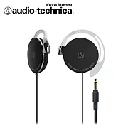 鐵三角 ATH-EQ300M 輕量薄型耳掛式耳機 黑色