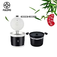 【FULOTO 婦樂透】遠紅外線全炭百歲鍋-真空節能再煮燜燒鍋-15人份(獨創微壓燜燒/節能省時免顧火/遠紅外線/原汁原味)