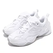 Nike 休閒鞋 Wmns M2K Tekno 女鞋 白 灰 小白鞋 復古 老爹鞋 AO3108-100 22cm WHITE/SILVER