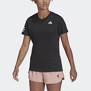 Adidas Tennis Club [HF1784] 女 短袖 上衣 運動 網球 比賽 亞洲版 吸濕 排汗 透氣 黑白