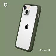 犀牛盾 iPhone 14 (6.1吋) CrashGuard NX 防摔邊框手機保護殼- 軍綠