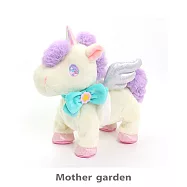 日本Usamomo萌兔桃桃-家家酒-一起去散步 白色獨角獸