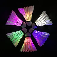 【LOTUS】夜光羽毛球 鵝毛款 LED燈羽毛球