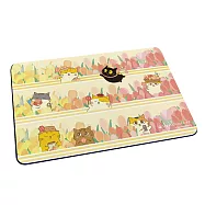 【黃阿瑪的後宮生活】軟式珪藻土地墊 珪藻土 地墊 硅藻土 鬱金香花海