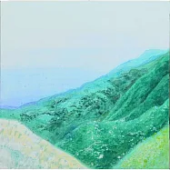 【玲廊滿藝】張雅棠-山與南國小薊與熊蜂之二60x60cm