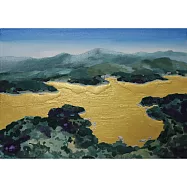 【玲廊滿藝】張雅棠-金水19x27cm