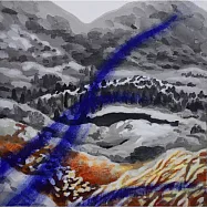 【玲廊滿藝】張雅棠-藍草20x20cm