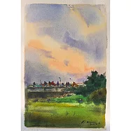 【玲廊滿藝】林國勇-輕鬆自在16x24cm
