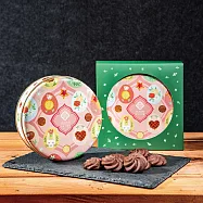 【巧克力雲莊】濃可可曲奇餅250g(附禮盒/提袋)