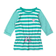 Carter’s愛心口袋橫條紋抽繩收腰長袖連身裙 5T