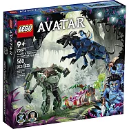 樂高LEGO 阿凡達系列 - LT75571 Neytiri & Thanator vs. AMP Suit Quaritch