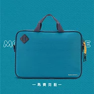 SUPANOVA EXPLORER 探險家系列- Laptop Bag 14吋筆電包 馬賽克藍