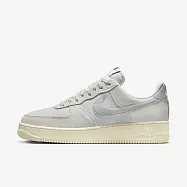 Nike Air Force 1 07 Lv8 [DO9801-100] 男 休閒鞋 運動 經典 AF1 麂皮 骨白灰 27.5cm 米/灰