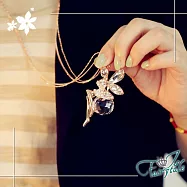 【伊飾童話】水晶精靈*雙層流蘇長鍊