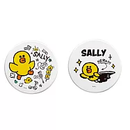 【LINE Friends】珪藻土吸水杯墊 珪藻土 杯墊 (2入/組) (10*10*0.9cm) 英雄莎莉