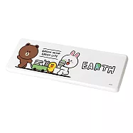 【LINE Friends】珪藻土吸水洗漱墊 環保系列 珪藻土 洗漱墊 杯墊 (24*8*0.9cm) 【收納王妃】 綠色生活