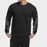 Adidas Wrd Long Tee [HM2698] 男女 長袖 上衣 吸濕 排汗 運動 休閒 舒適 黑 XL 黑