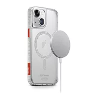 Skinarma日本潮牌 iPhone 14 Plus /15 Plus 低調風格四角防摔手機殼 支援磁吸 透明