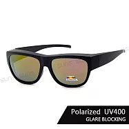 【SUNS】寶麗來偏光太陽眼鏡 時尚輕量20g偏光套式墨鏡 男女適用 抗UV400 防眩光 紅水銀