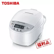 日本東芝TOSHIBA 備長炭本厚釜多功能微電腦10人份電子鍋 RC-18DRNTW(福利品)
