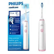 【Philips 飛利浦】聲波震動牙刷/電動牙刷(HX3226粉色)