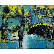 【玲廊滿藝】蔡仁德-藍色公園27x35cm