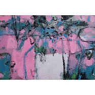 【玲廊滿藝】蔡仁德-瓶花17.5x25.5cm