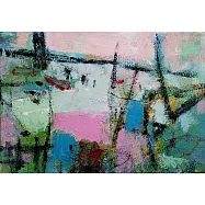【玲廊滿藝】蔡仁德-風景17.5x25.5cm