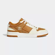 Adidas Forum Luxe Low [GW2012] 男女 休閒鞋 經典 復古 拼接 奶油底 三葉草 米 棕橘 29cm 米/棕