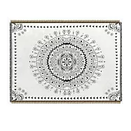 TreeWalker 波西米亞針織毯 (沙發毯、桌巾墊、地毯) 曼德拉