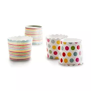 《ibili》Sweet蛋糕紙模20入 | 點心烤模 - 點線7cm