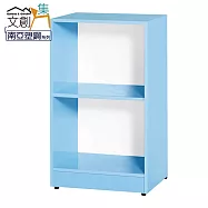 【文創集】捷安 環保1.6尺南亞塑鋼開放二格置物櫃/收納櫃 時尚雙色