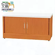【文創集】南亞塑鋼 尼拉多彩2.9尺雙側開捲門座鞋櫃(二色可選) 木紋白雙色
