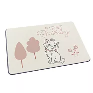 【Disney迪士尼】軟式珪藻土吸水地墊 可愛動物系列 珪藻土 地墊 (60*40*0.5cm) 森林瑪麗貓