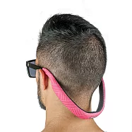 《CARSON》美國 漂浮眼鏡帶 | SUP立槳 衝浪 浮潛 海邊泳池 水上運動 - 斜紋紅 - 斜紋紅