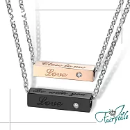 【伊飾童話】唯一的愛*鈦鋼情人對鍊組